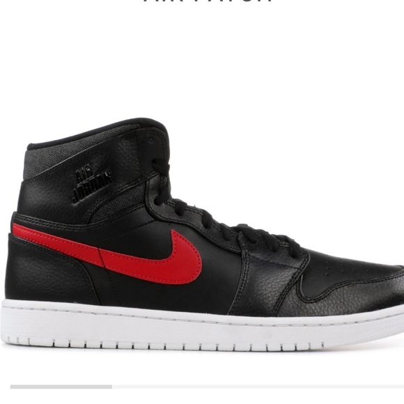 jordan 1 retro mid black team red